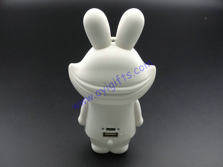 Rabbit doll Portable Phone USB charger Power Bank