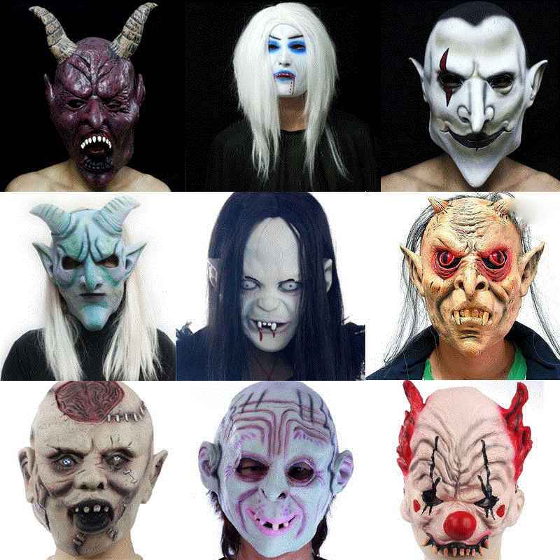 Custom halloween pvc mask supplier